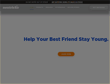 Tablet Screenshot of neutricks.com
